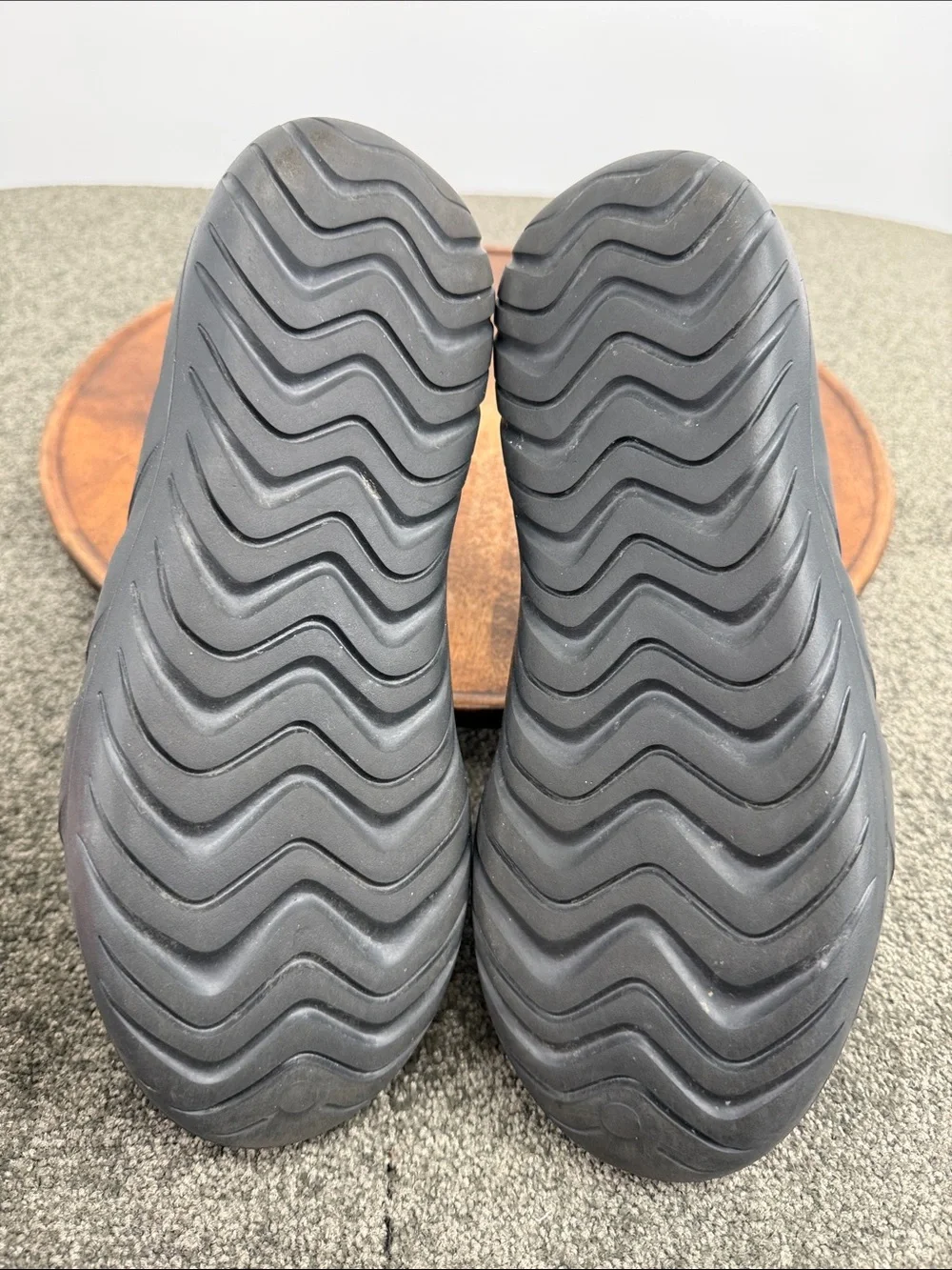 Adidas Shoes Mens 7 Adicane Clogs Black Rubber Slip On Athletic Recovery Unisex